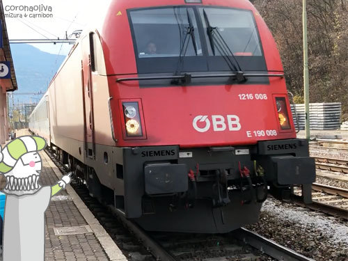 オーストリア連邦鉄道（ÖBB：Österreichische Bundesbahnen）管轄なんですよぉ